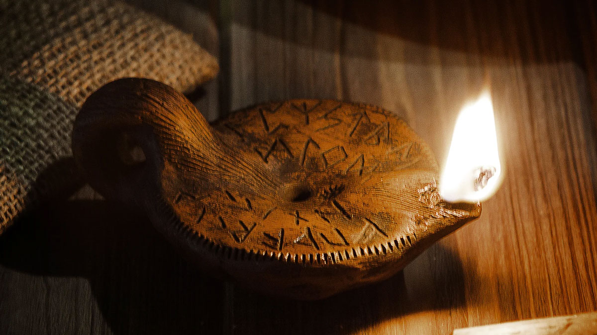 Viking Oil Lamp Viking Oil Lamp