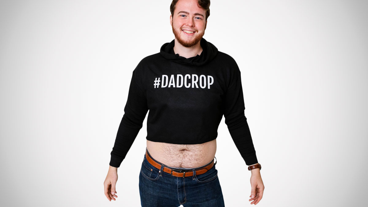 The #DadCrop - Dad Crop Top