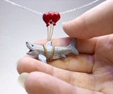 Shark Learns to Fly Necklace