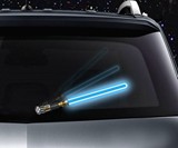 Reflective Lightsaber Windshield Wiper Tag