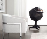 Polyhedron Bar Cart