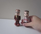 Mini Dwight and Mose
