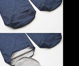Giant Blue Jeans Sleeping Bag