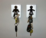 Couple Human Key Holders