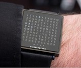 Man Wearing QLOCKTWO Watch
