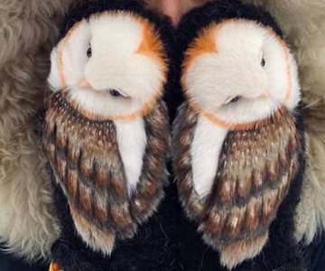 Owl Mittens
