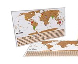 World Travel Tracker Scratch Off Maps