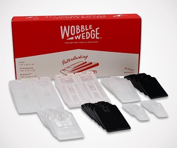 Wobble Wedge Interlocking Shim Kit Wobble Wedge Interlocking Shim Kit