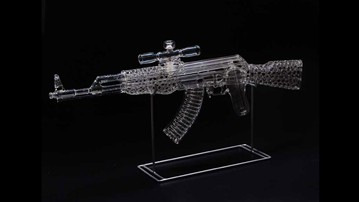 Glass Machine Gun Pipes Glass Machine Gun Pipes