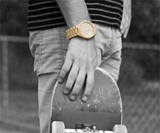 The Big Face Woody Bamboo Watch