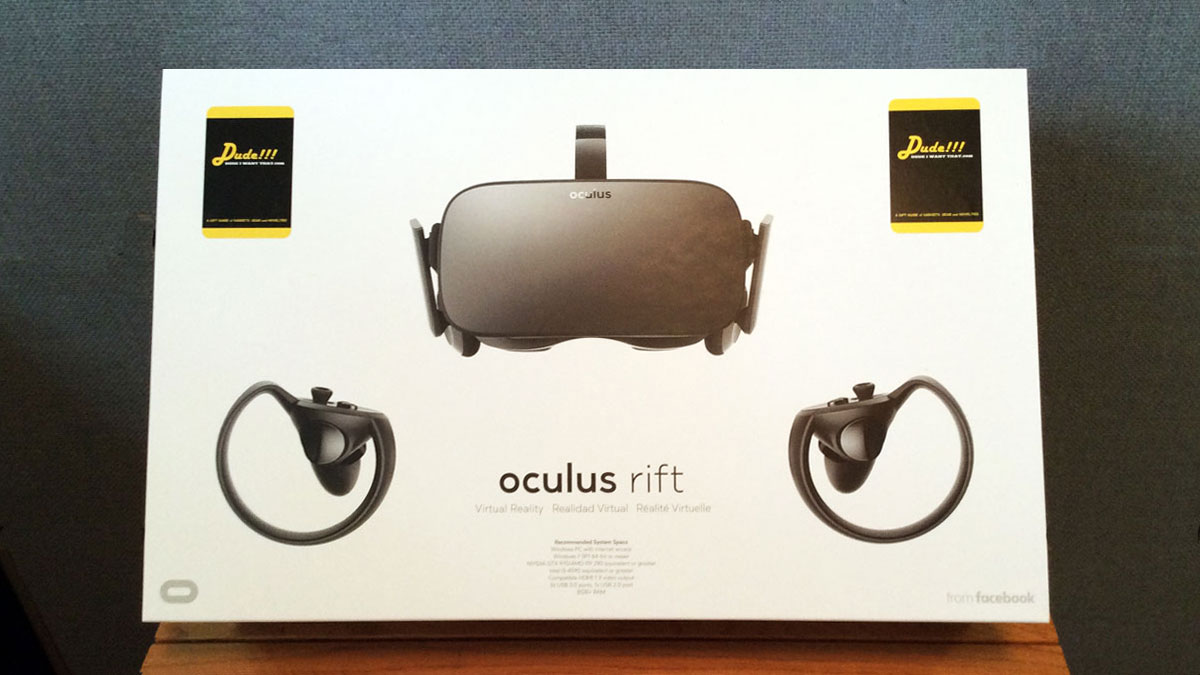 Oculus Rift + Touch Virtual Reality System Oculus Rift + Touch Virtual Reality System