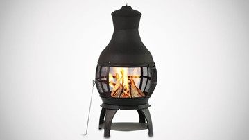Wood Burning Chiminea Outdoor Fire Pit Wood Burning Chiminea Outdoor Fire Pit