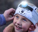 Fleece Animal Headband Headlamps
