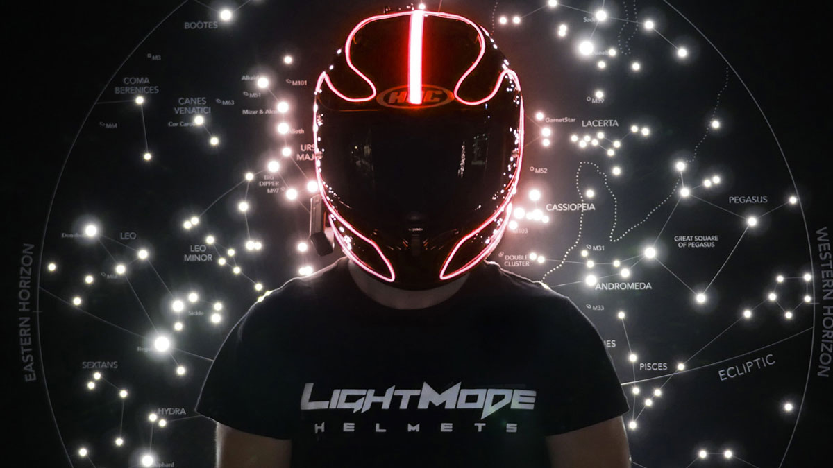 LightMode Bike Helmet EL Kits LightMode Bike Helmet EL Kits
