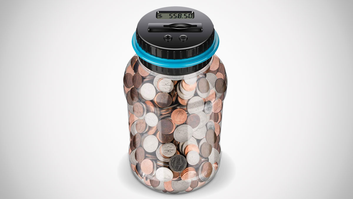 Lefree Digital Money-Counting Swear Jar Lefree Digital Money-Counting Swear Jar