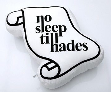 No Sleep Till Hades Pillow No Sleep Till Hades Pillow