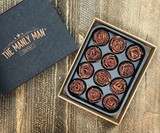 Chocolate Dipped Bacon Roses