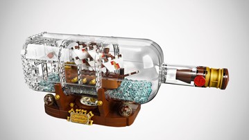 Make: LEGO Ship in a Bottle Make: LEGO Ship in a Bottle
