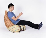 Dropped Ice Cream Cone Bean Bag Chairs