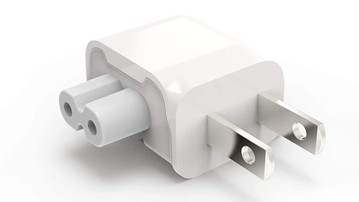 Blockhead Side-Facing Apple Plug Blockhead Side-Facing Apple Plug
