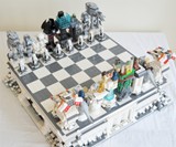 Planet Hoth LEGO Chess Set
