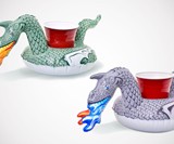 Fire-Breathing Dragon Inflatable Pool Drink Holders