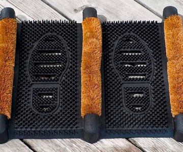 Mud Scrubber Rubber Brush Mat Mud Scrubber Rubber Brush Mat