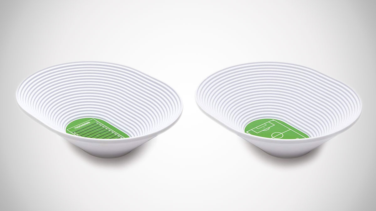 Football Stadium Snack Bowls Football Stadium Snack Bowls