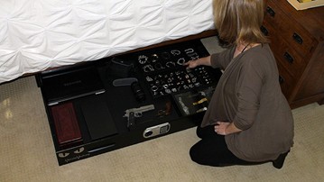 Monster Vault Under-the-Bed Safe Monster Vault Under-the-Bed Safe