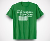 Like a Good Neighbor Social Distancing T-Shirt