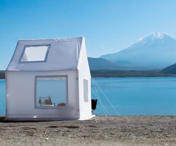 AirArchitecture House-Shaped Inflatable Tent