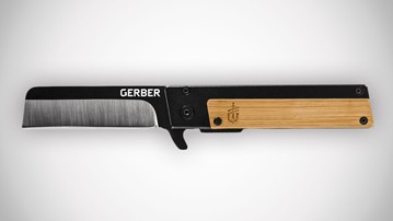 Gerber Quadrant Bamboo Folding Knife Gerber Quadrant Bamboo Folding Knife