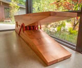 Clothespin Bench