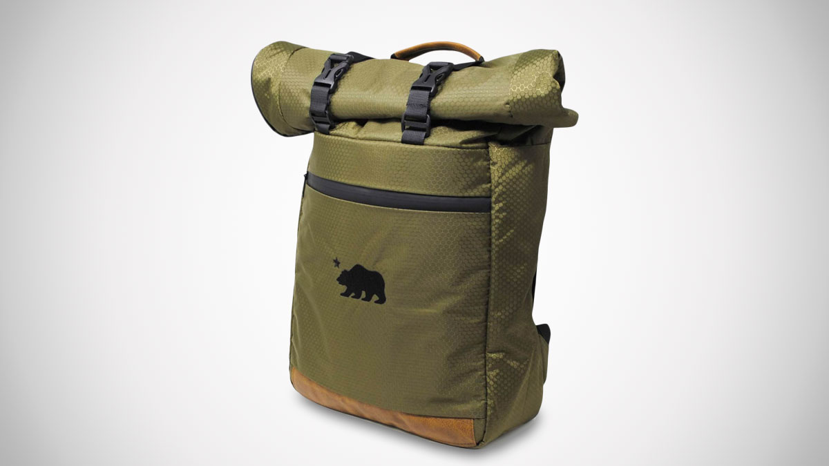 Cali Crusher Smell-Proof Roll Top Backpack Cali Crusher Smell-Proof Roll Top Backpack
