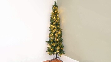 Corner Christmas Tree