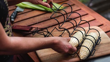 Corn on the Cob Grilling Basket