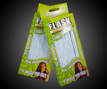 Fake Tampon Flasks Fake Tampon Flasks