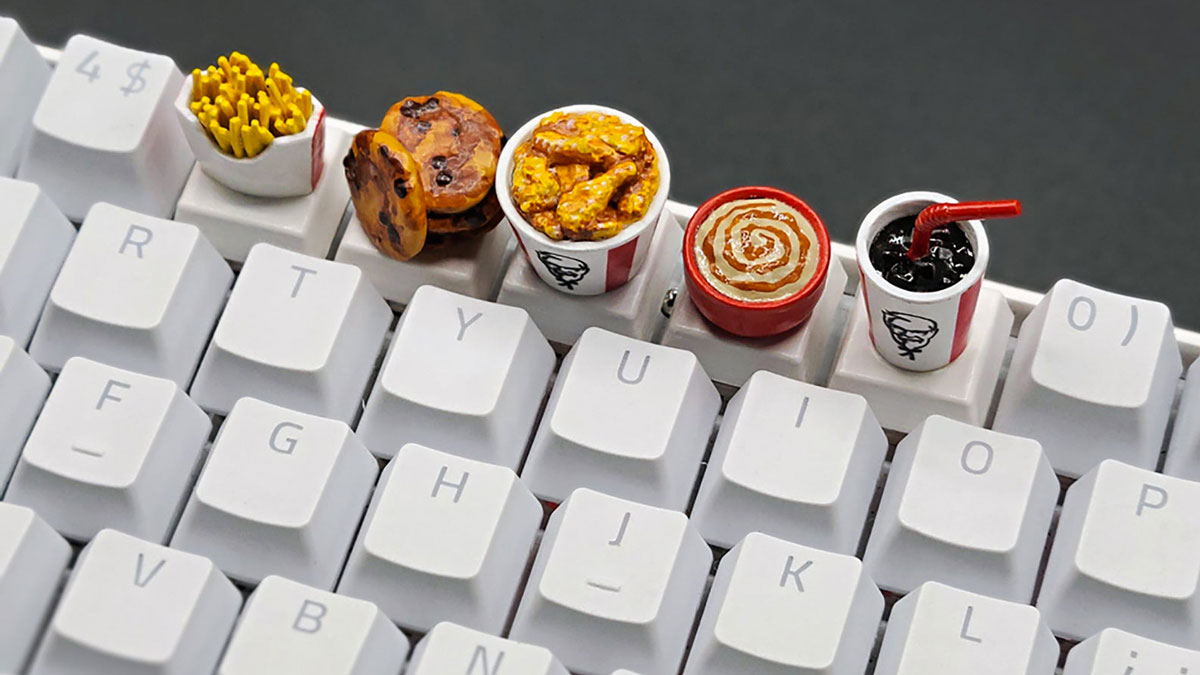 KFC Chicken Combo Keycaps KFC Chicken Combo Keycaps