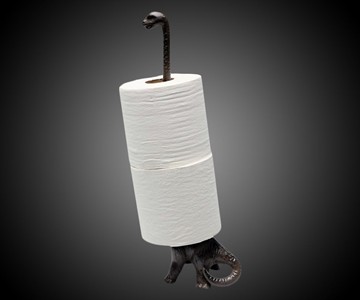 Iron Dinosaur Toilet Paper Holder Iron Dinosaur Toilet Paper Holder
