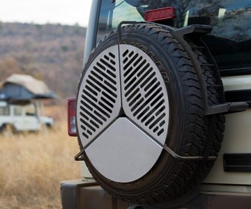 Spare Tire BBQ Grill Spare Tire BBQ Grill