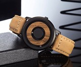 Wood & Magnetic Ball Bearing Watch