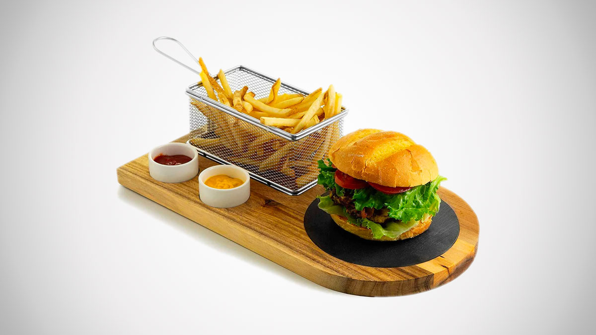 Yukon Glory Burger Serving Set Yukon Glory Burger Serving Set