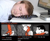 The Pillow Tie How To