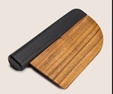 Cast Iron & Wood Kitchen Knife