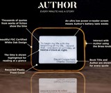 Author Clock - Literary Quote Time Display