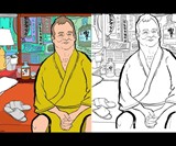 Bill Murray Coloring Book