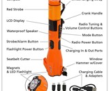 9-in-1 Hand Crank Multi-Tool