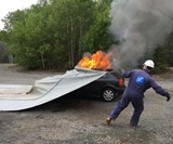 Car Fire Blanket