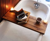 Wood Tub Caddy