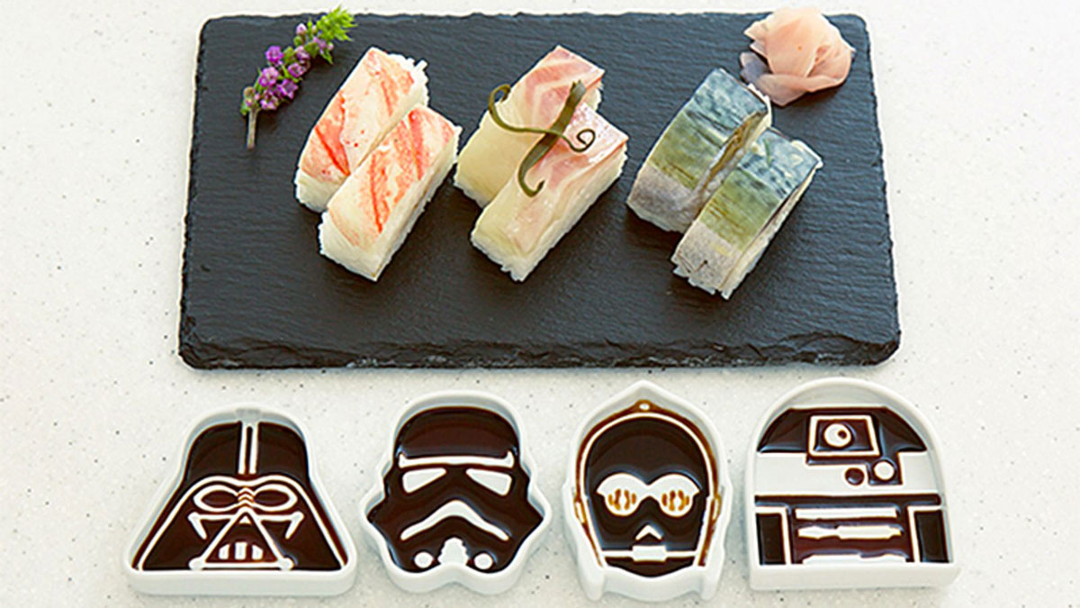 Star Wars Soy Sauce Dish Set Star Wars Soy Sauce Dish Set